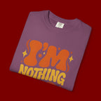 I'm Nothing Without God Retro Graphic T-Shirt