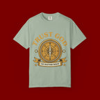 Trust God Compass T-Shirt — "Trust God No Matter What" Christian Faith Tee