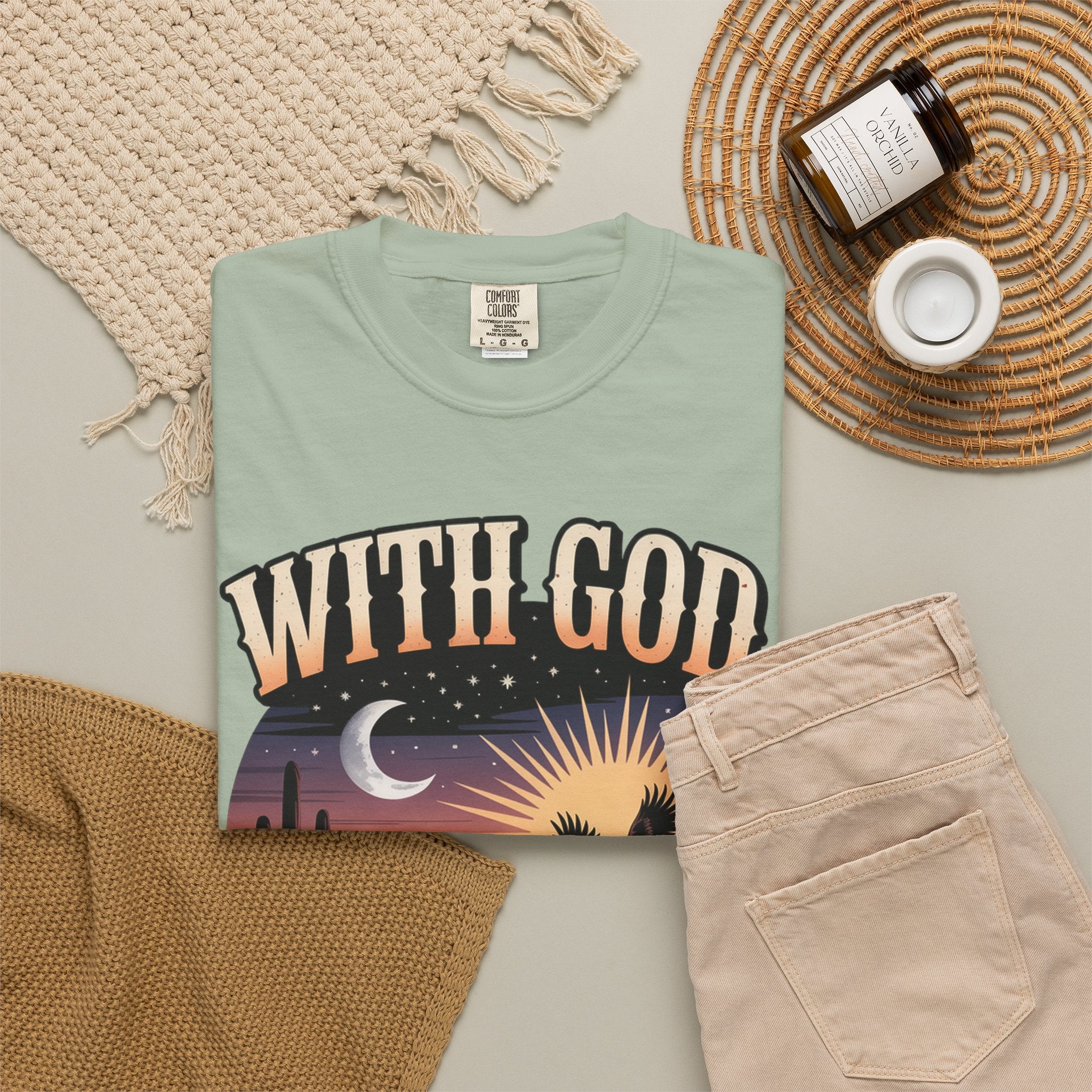 With God Every Hardship Brings Ease T-Shirt