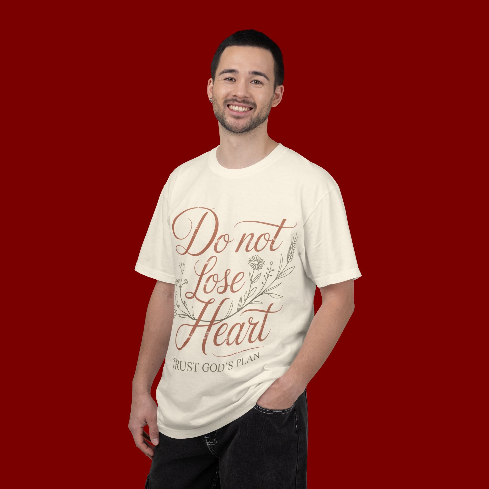 Do Not Lose Heart T-Shirt — Trust God’s Plan Inspirational Christian Tee