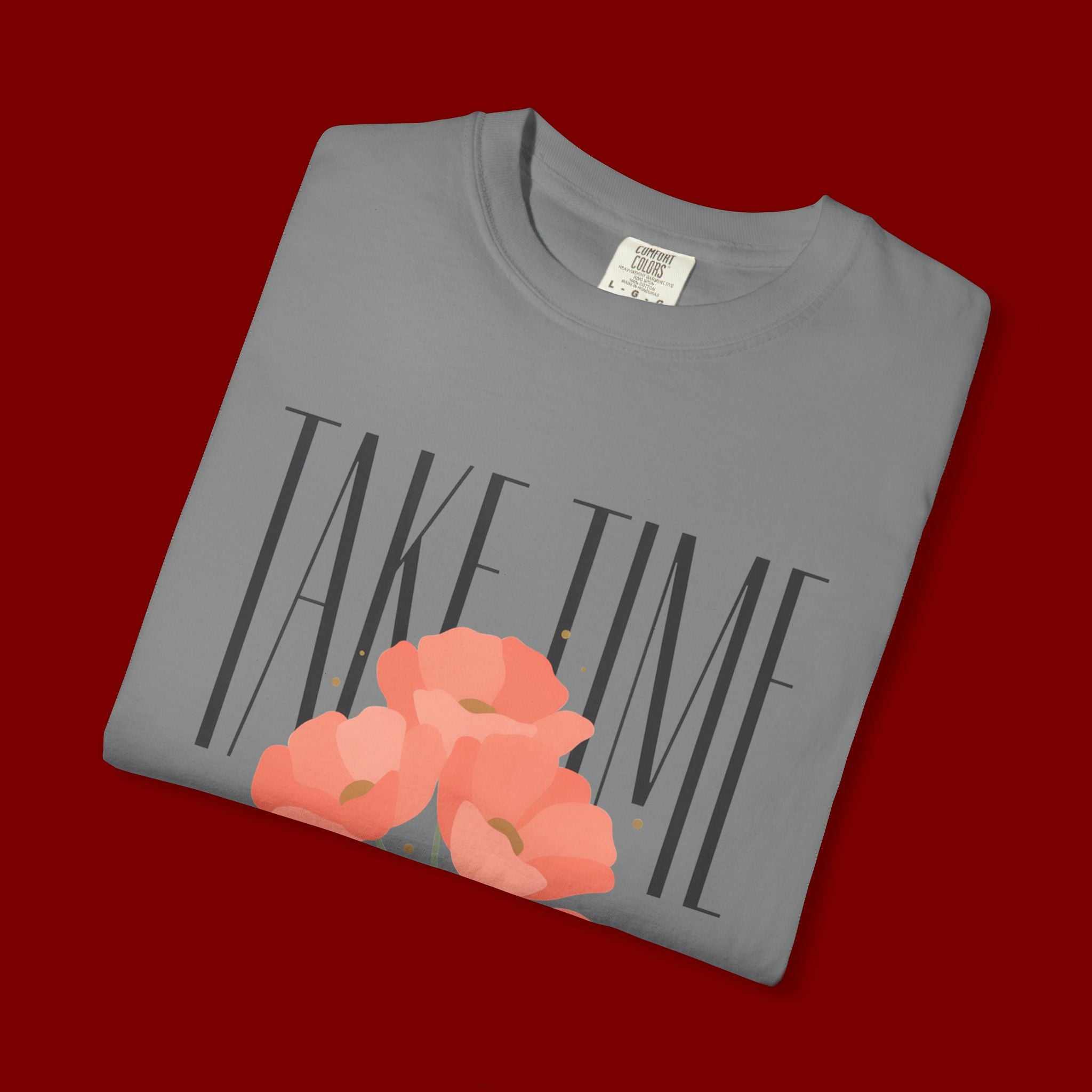 Take Time to Pray Floral T-Shirt — Christian Faith Graphic Tee