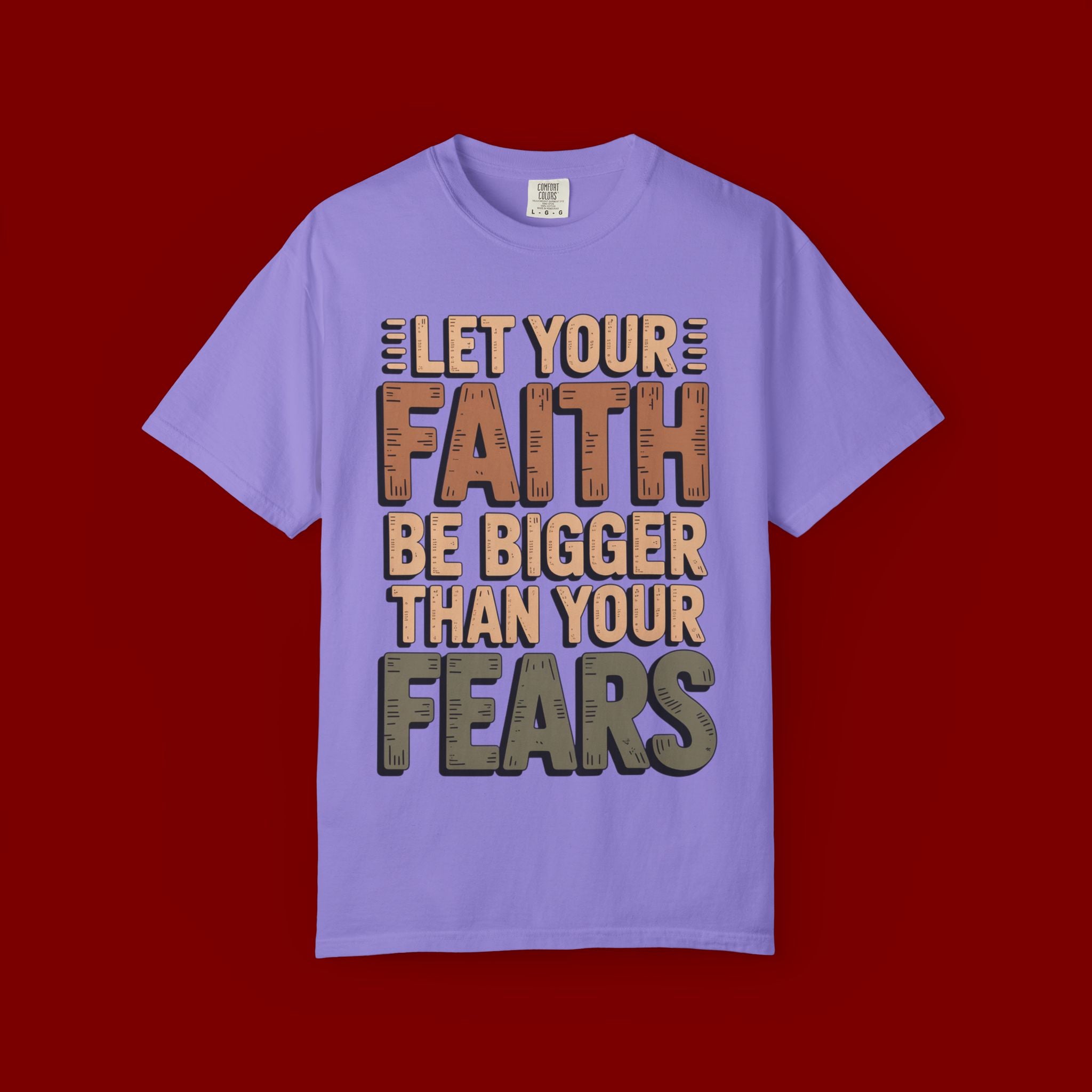 Faith Over Fear T-Shirt — Inspirational Christian Graphic Tee