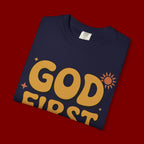 God First Bro T-Shirt — Retro Christian Faith Tee