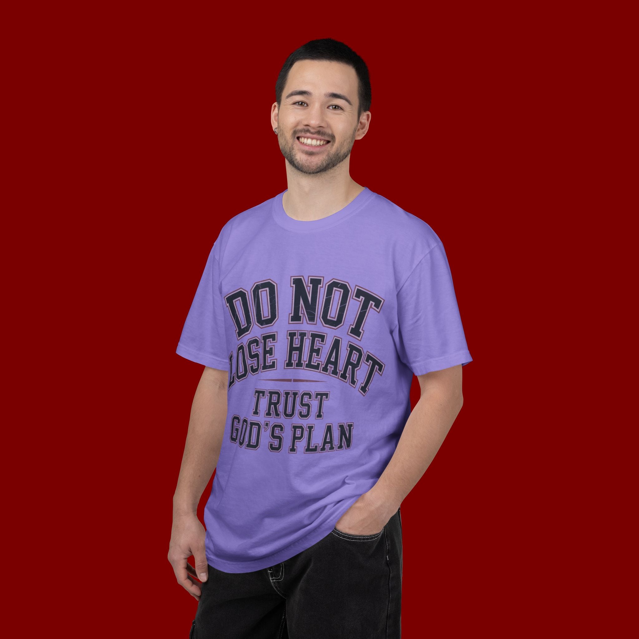 Do Not Lose Heart T‑Shirt — Trust God's Plan Inspirational Faith Tee