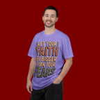Faith Over Fear T-Shirt — Inspirational Christian Graphic Tee