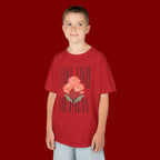 Kids Tee — "Take Time to Pray" Floral Christian Shirt
