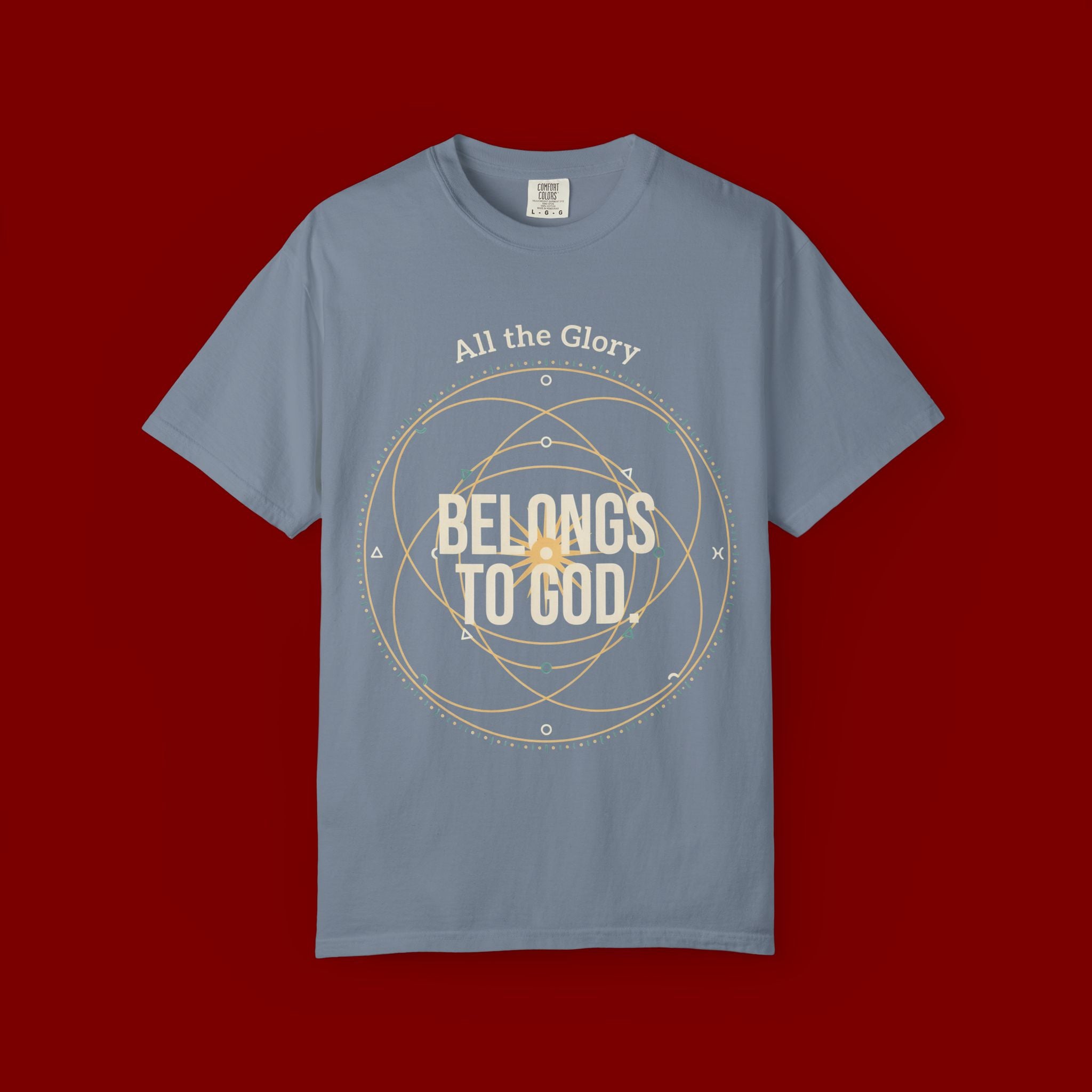 Faith T-Shirt — "Belongs to God" Christian Graphic Tee