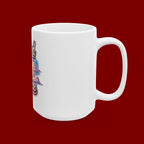 Christian Faith Ceramic Mug — “In God the Heart Finds Peace” Inspirational Coffee Cup (11oz & 15oz)