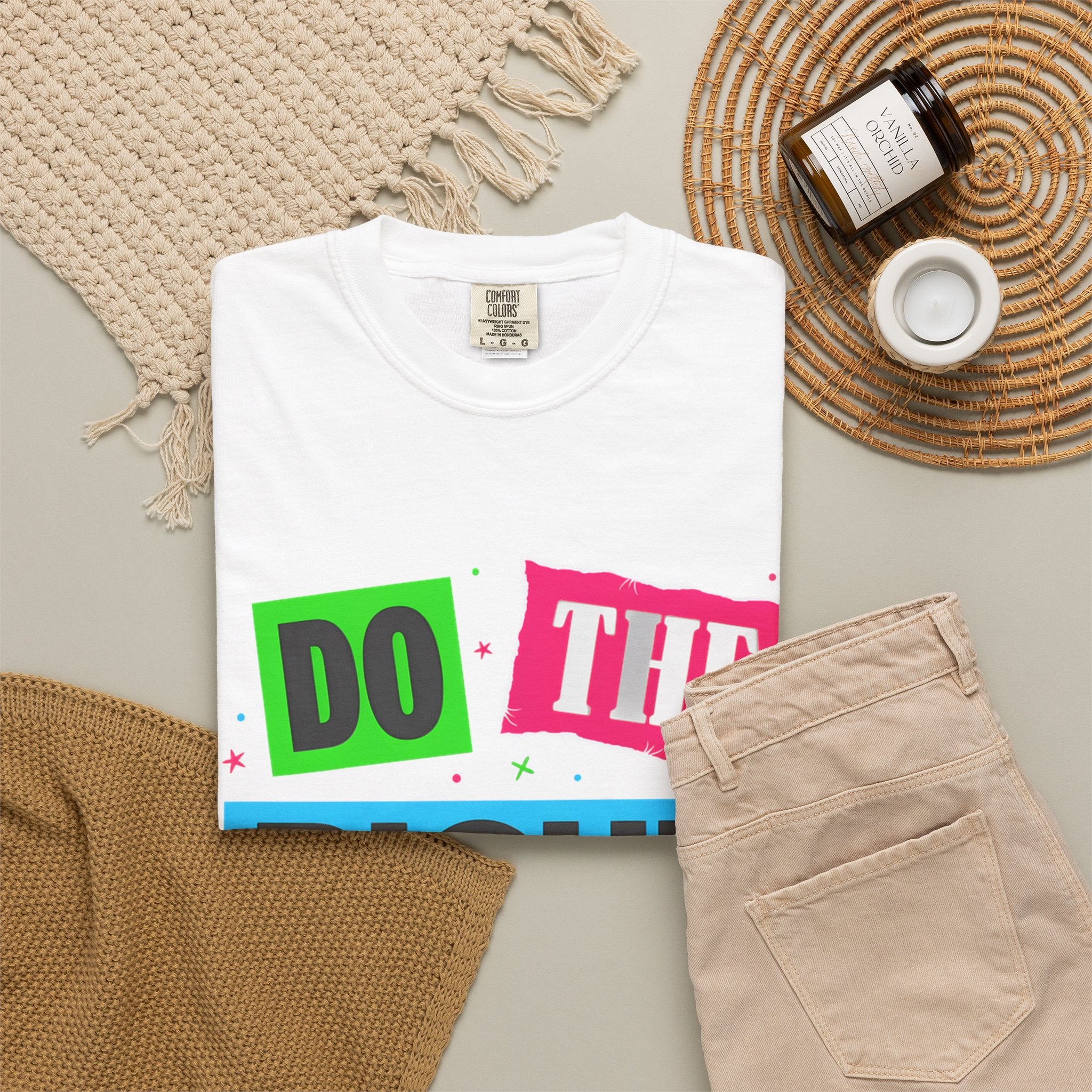 Do The Right Thing T-Shirt — Bold Retro Graphic Tee