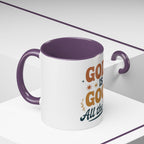 Praise the Lord Coffee Mug – Retro Christian Faith Accent Mug (11/15oz)