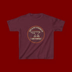 Kids Tee — "God Is My Strength and Power" Anvil & Anvil-Forge Christian Youth Shirt