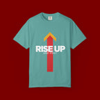 Arrow Up Graphic T-Shirt — Bold Upward Arrow Design