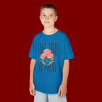 Kids Tee — "Take Time to Pray" Floral Christian Shirt