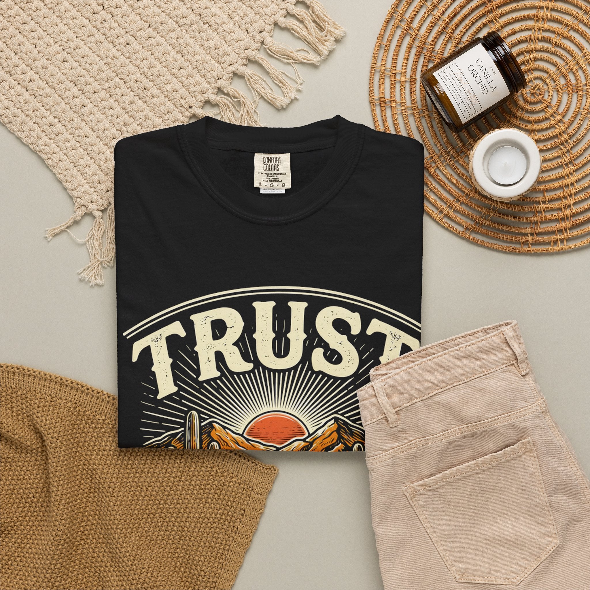 Trust God’s Plan Desert Graphic T-Shirt