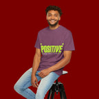 Positive Mind Vibes T-Shirt — Graphic Motivational Tee