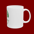 Ceramic Mug – "God Is My Provider" Green Tree Faith Coffee Cup (11oz & 15oz)