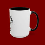 Good Vibes Only Coffee Mug - Retro Sun Cartoon Accent Mug (11/15oz)