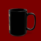 Stand Firm in the Faith Black Mug — Inspirational Christian Coffee Cup (11oz, 15oz)