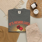 "It's Never Luck, It's Always God" Christian Graphic T-Shirt