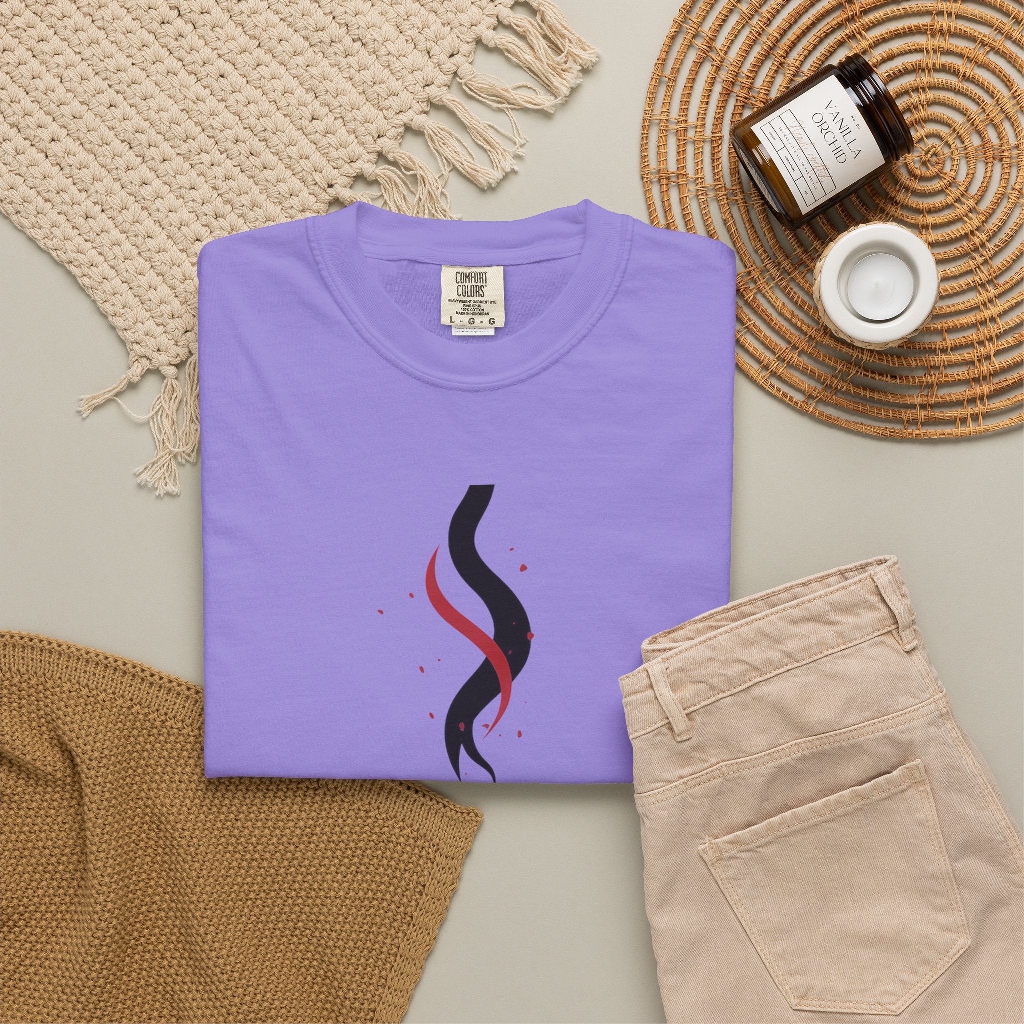 Matchstick Graphic T-Shirt — “Time Never Comes Again” Vintage-Inspired Tee