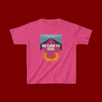 Kids Tee - "Return to God" Roadway Graphic Religious Youth Shirt