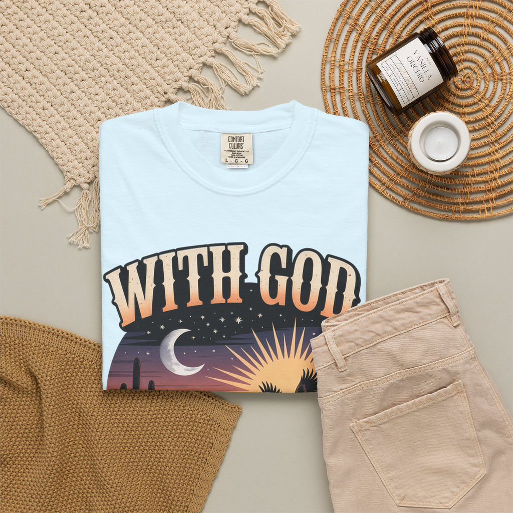 With God Every Hardship Brings Ease T-Shirt