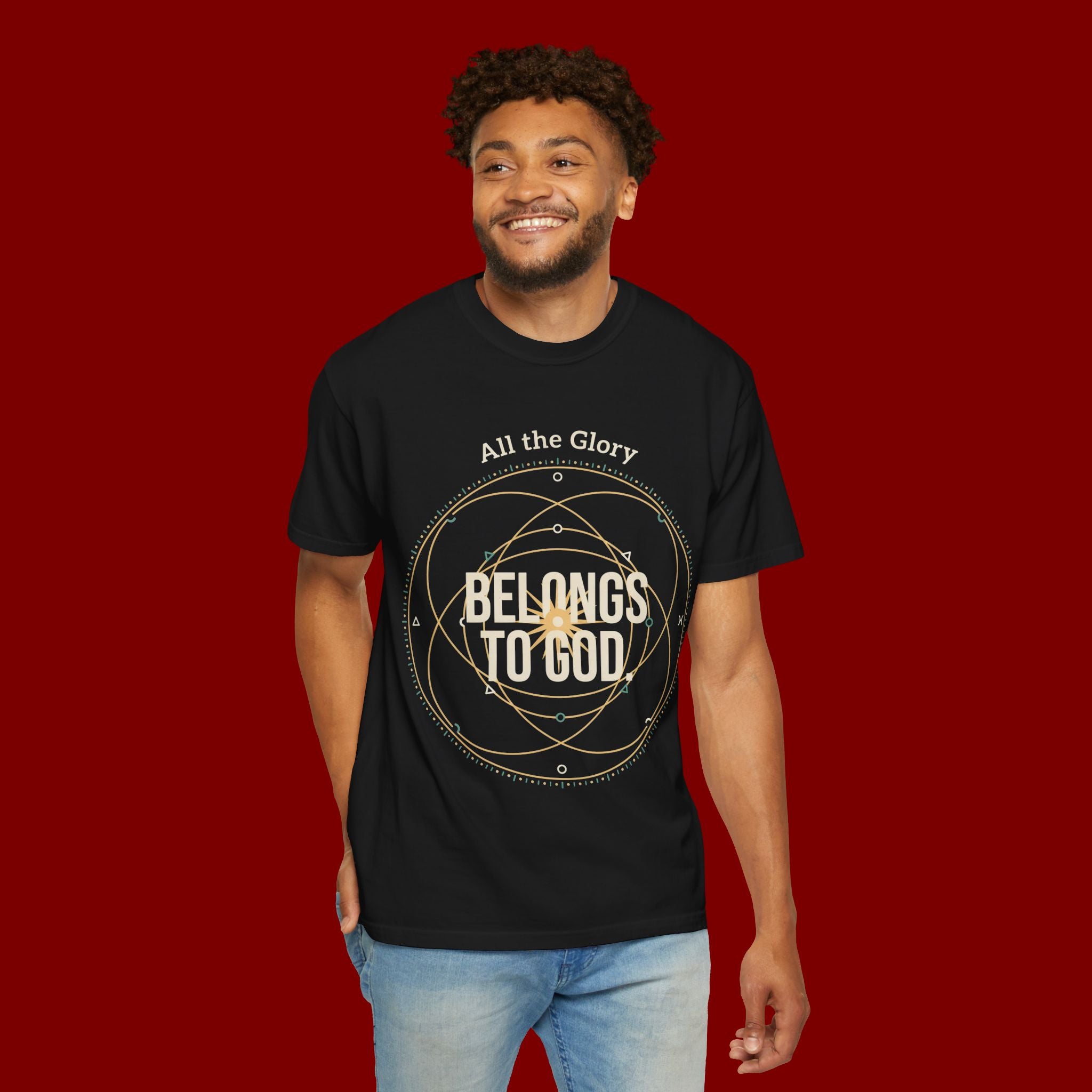 Faith T-Shirt — "Belongs to God" Christian Graphic Tee