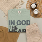 Christian Faith T-Shirt — “In God the Heart Finds Peace” Inspirational Tee