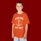 Kids T-Shirt - Plain White Heavy Cotton Tee (Everyday Wear, School & Play)