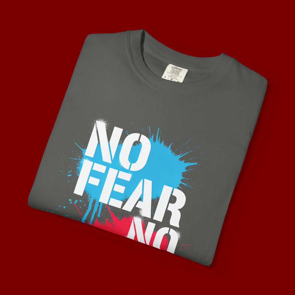 No Fear No Limits No Excuses T-Shirt — Motivational Graphic Tee