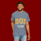 God Is My Strength T-Shirt — Faith Christian Graphic Tee