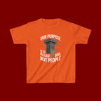 Kids T-Shirt — "Our Purpose Is To Please God, Not People" Faith Graphic Tee