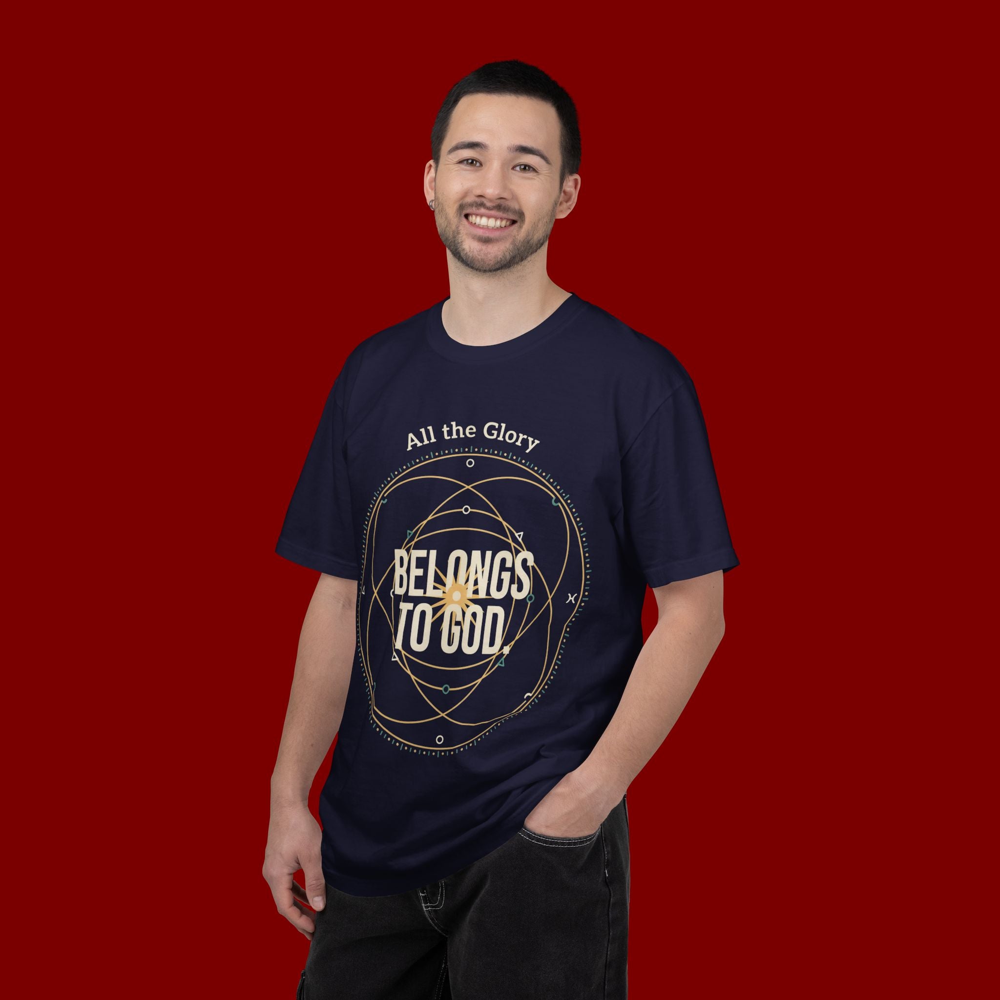 Faith T-Shirt — "Belongs to God" Christian Graphic Tee