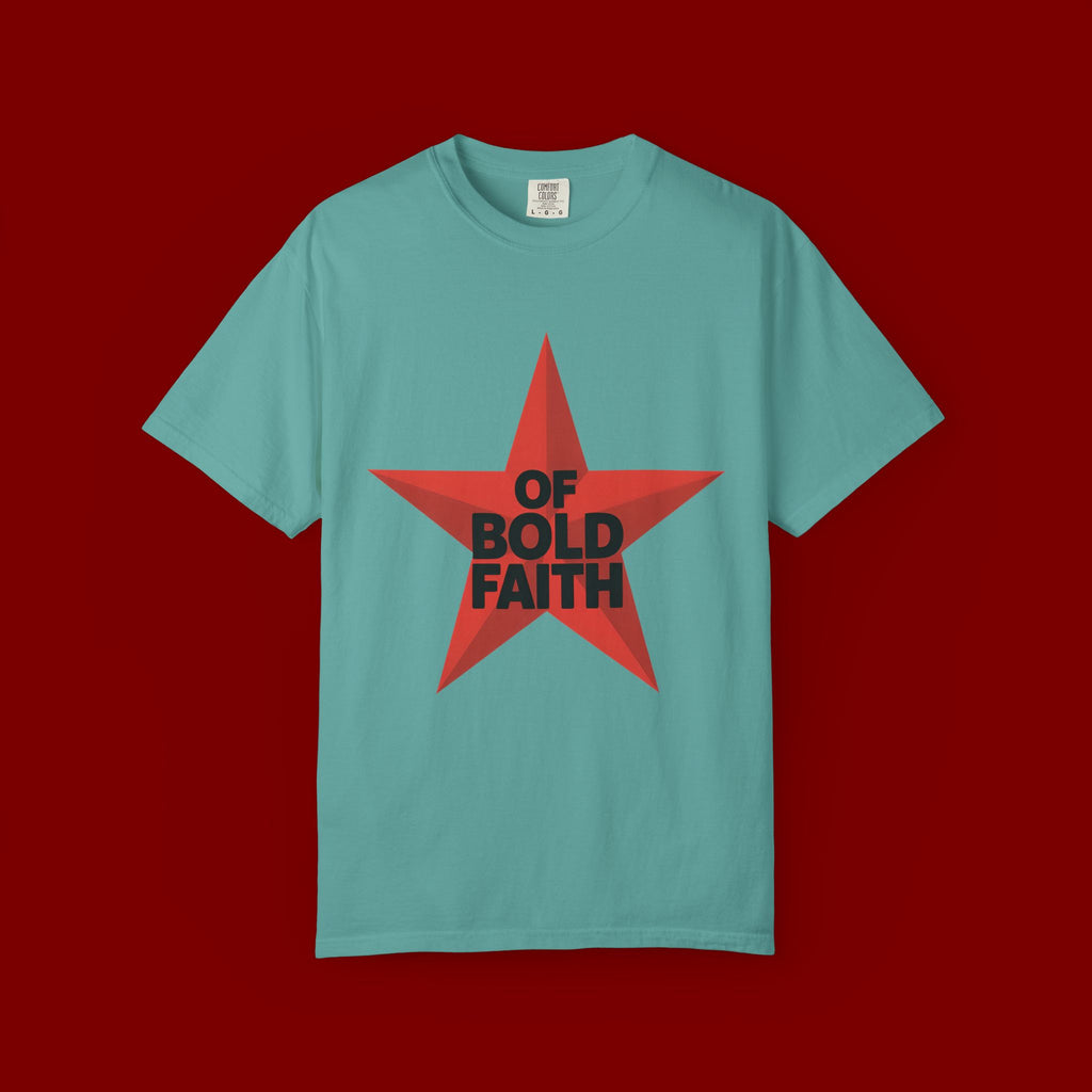 Bold Faith Star T-Shirt — "Of Bold Faith" Graphic Tee