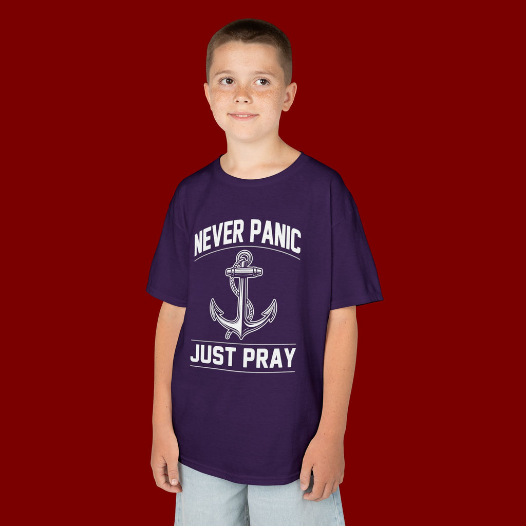 Kids T-Shirt - Plain White Heavy Cotton Tee (Everyday Wear, School & Play)