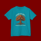 Autumn Oak Tree Kids T‑Shirt — Cozy Fall Nature Tee for Children