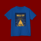 Kids T‑Shirt — "Walk By Faith" Inspirational Graphic Tee for Children