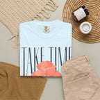 T-Shirt — "Take Time to Pray" Floral Christian Tee