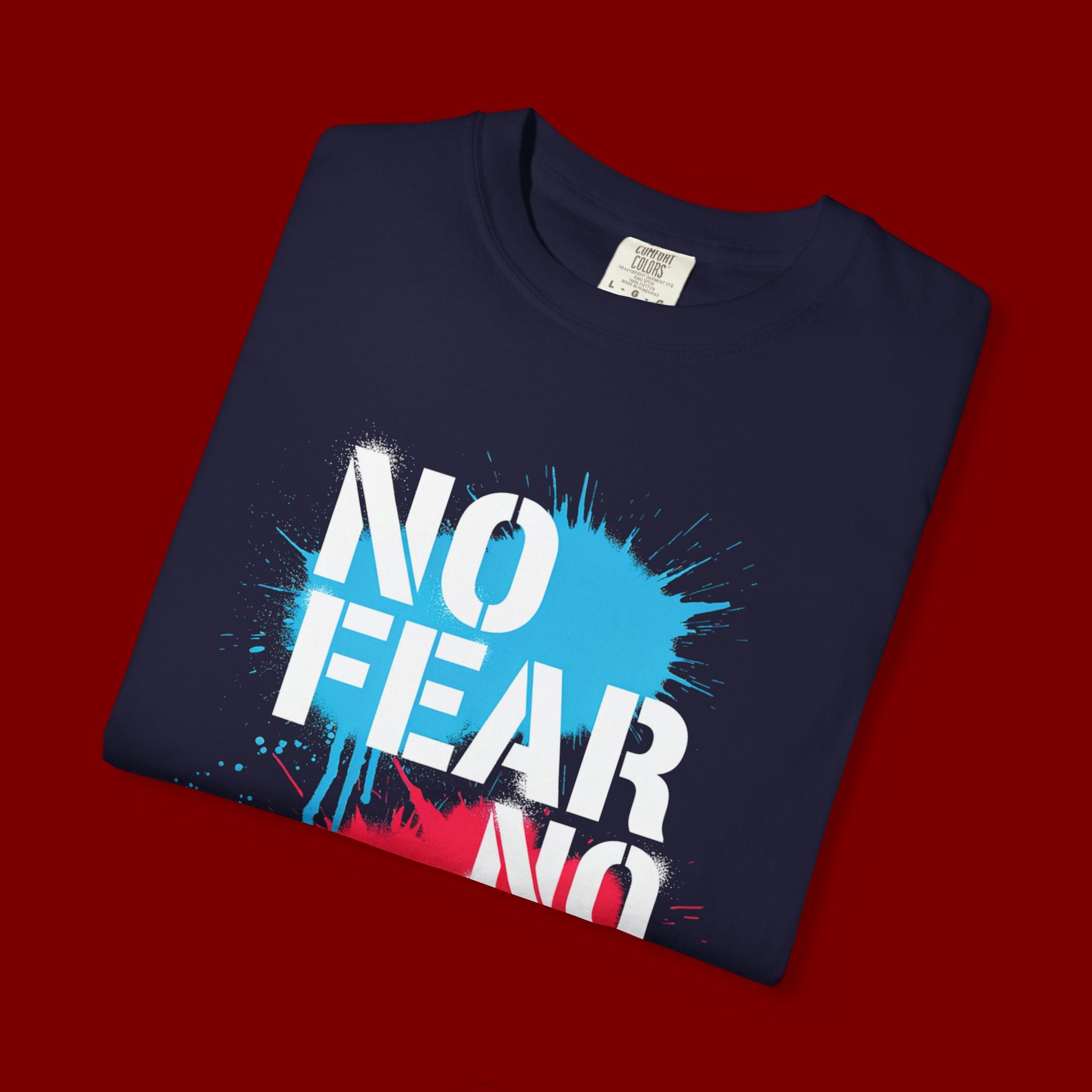 No Fear No Limits No Excuses T-Shirt — Motivational Graphic Tee