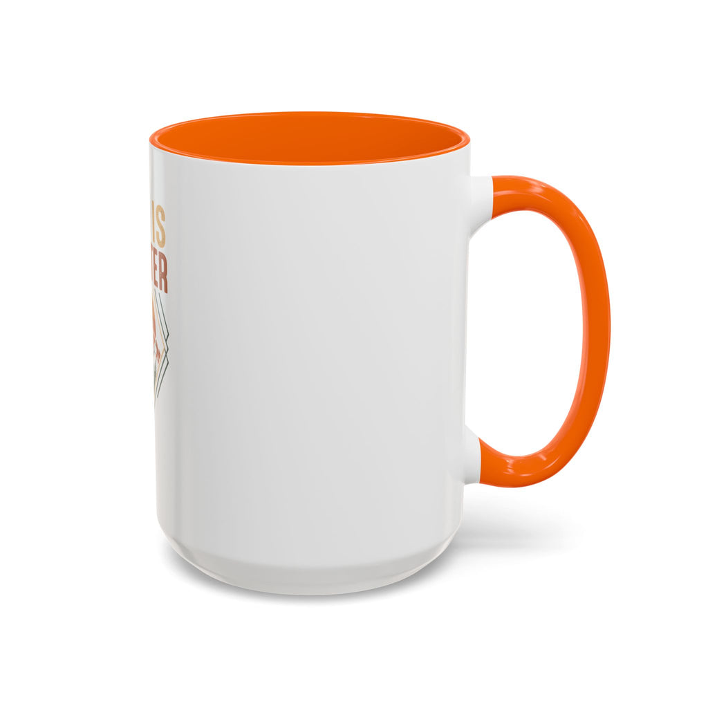 God Is Greater Mountain Coffee Mug — Inspirational Christian Accent Mug