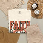 Faith Over Fear T-Shirt — Christian Inspirational Desert Graphic