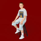 Kids T‑Shirt — "Walk By Faith" Inspirational Graphic Tee for Children