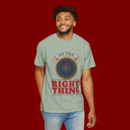 Do The Right Thing Compass T-Shirt — Motivational Graphic Tee