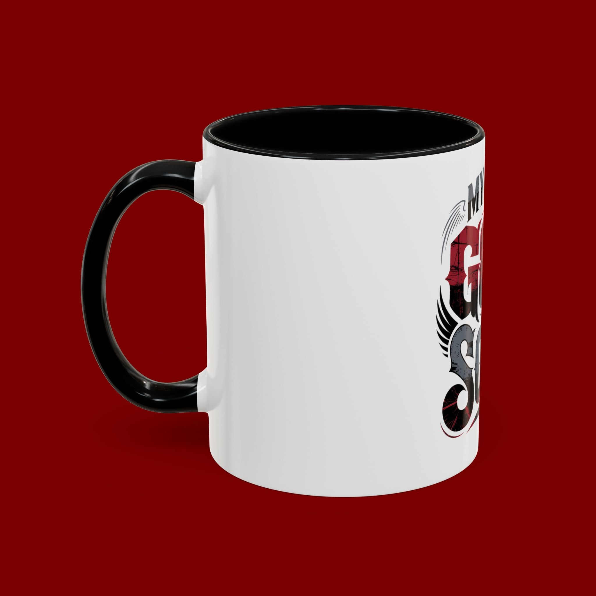 Faith Mug - "My Faith in God is Solid" Christian Coffee Cup (11/15oz)