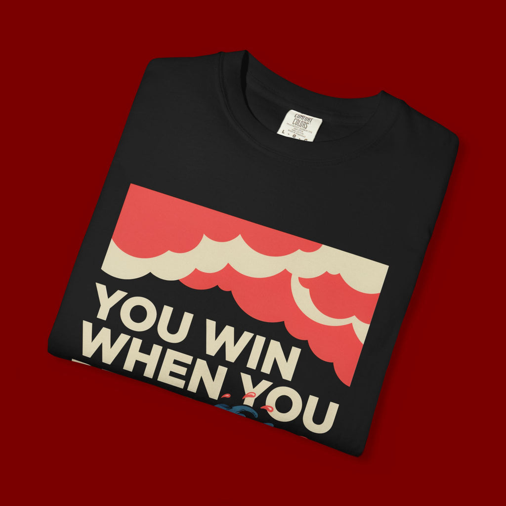 You Win When You Pray T-Shirt — Vintage Wave Faith Tee