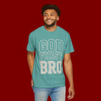 God First Bro T-Shirt — Faith-Based Graphic Tee