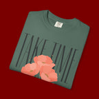 T-Shirt — "Take Time to Pray" Floral Christian Tee