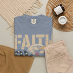 Faith Over Fear T-Shirt — Patriotic Eagle Graphic Tee