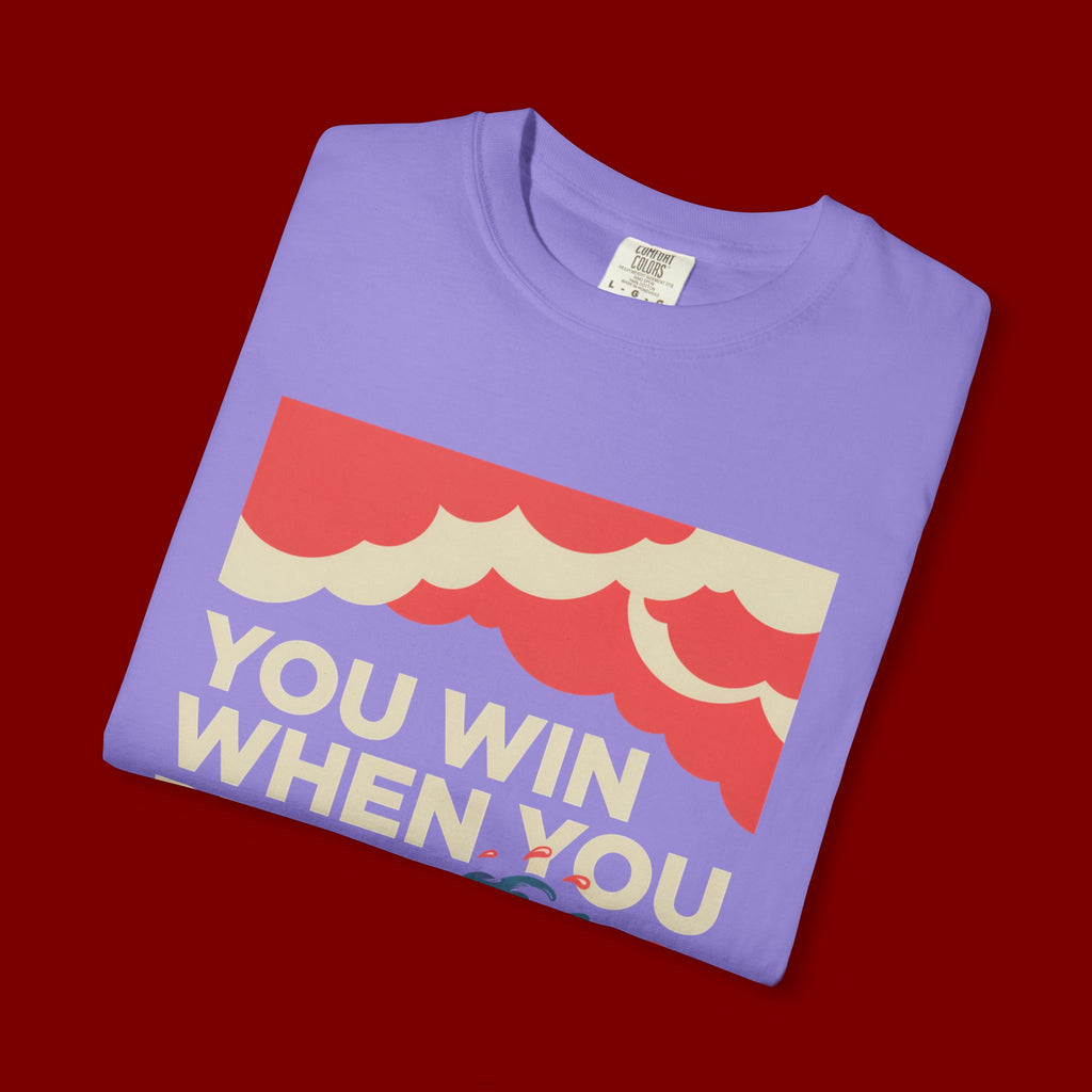 You Win When You Pray T-Shirt — Vintage Wave Faith Tee