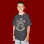 Kids T-Shirt – "I Can't Go a Day Without God" Floral Lungs Christian Tee